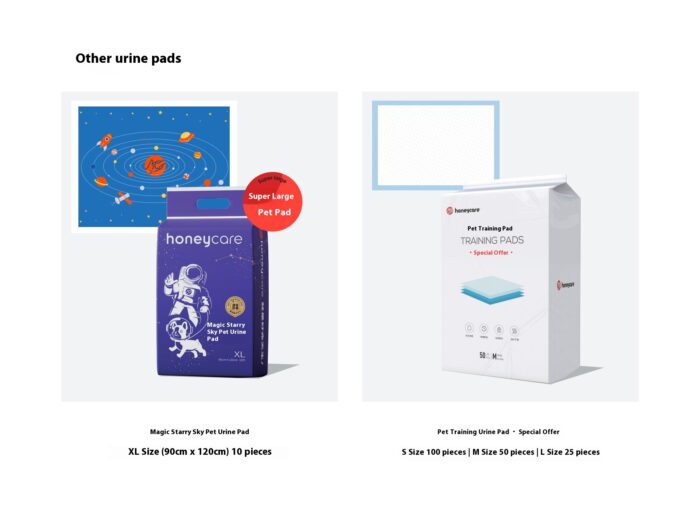 honeycare品牌手册-28p_13 honeycare Pet urine pad