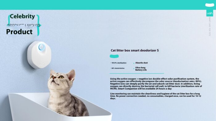 有哈产品电子画册2024_22 Cat litter box smart odor purifier 2nd generation
