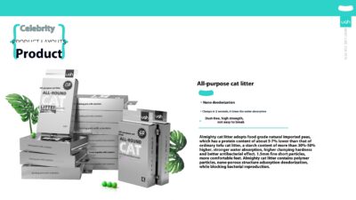 All-purpose cat litter upgraded version