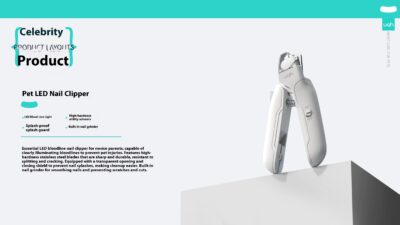 Pet LED Nail Clippers