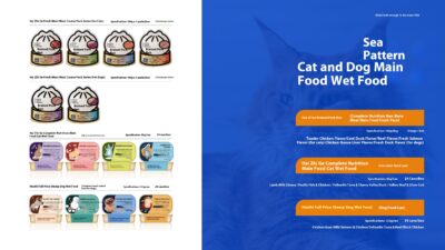 Haizhige raw meat staple food fresh package series Haizhige complete staple food wet food