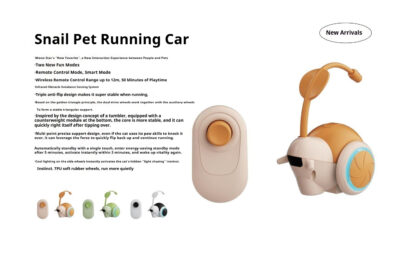 Snail pet sports car