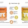 π variety of freeze-dried snacks
